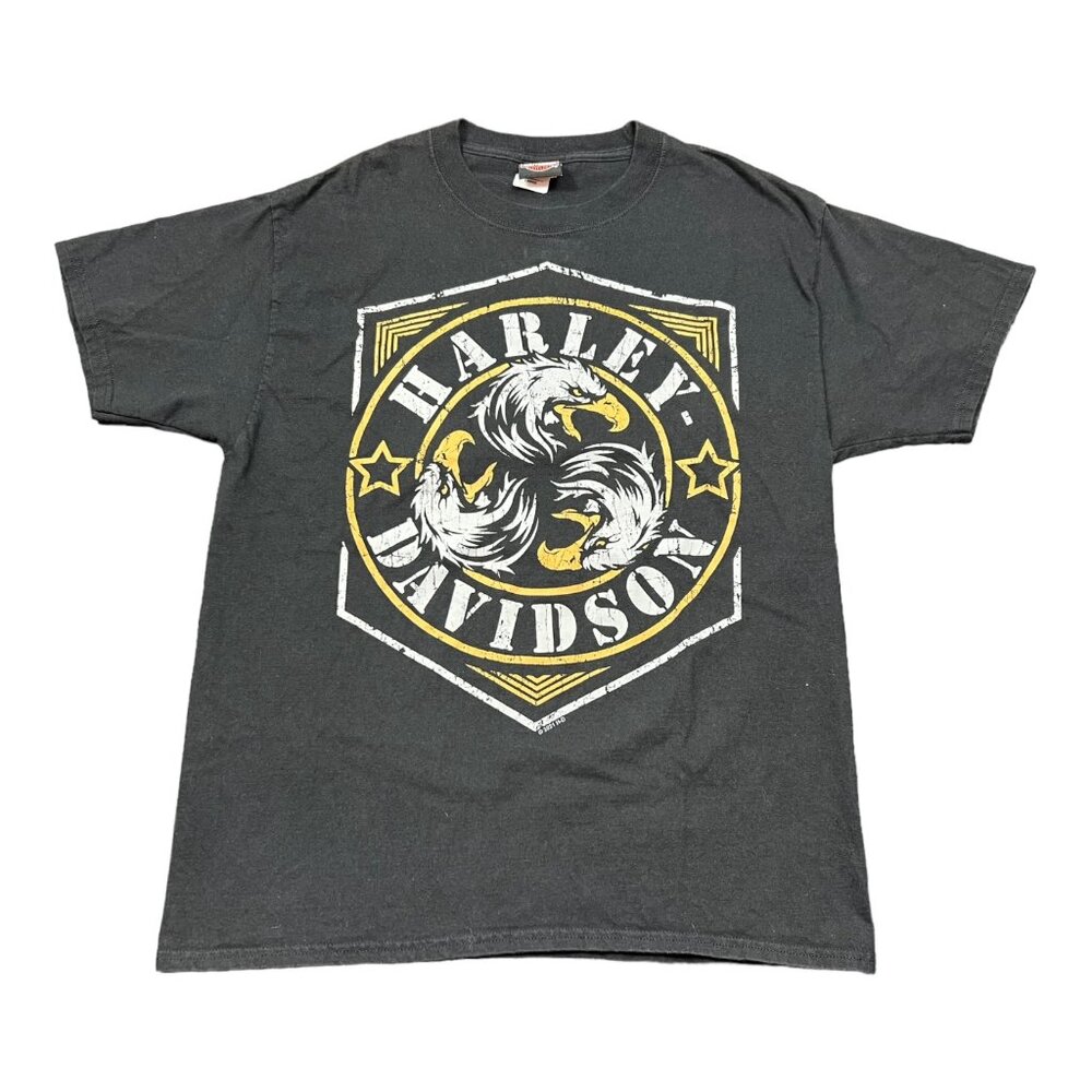 Harley-Davidson 2021 Auburn MA Eagles T-Shirt